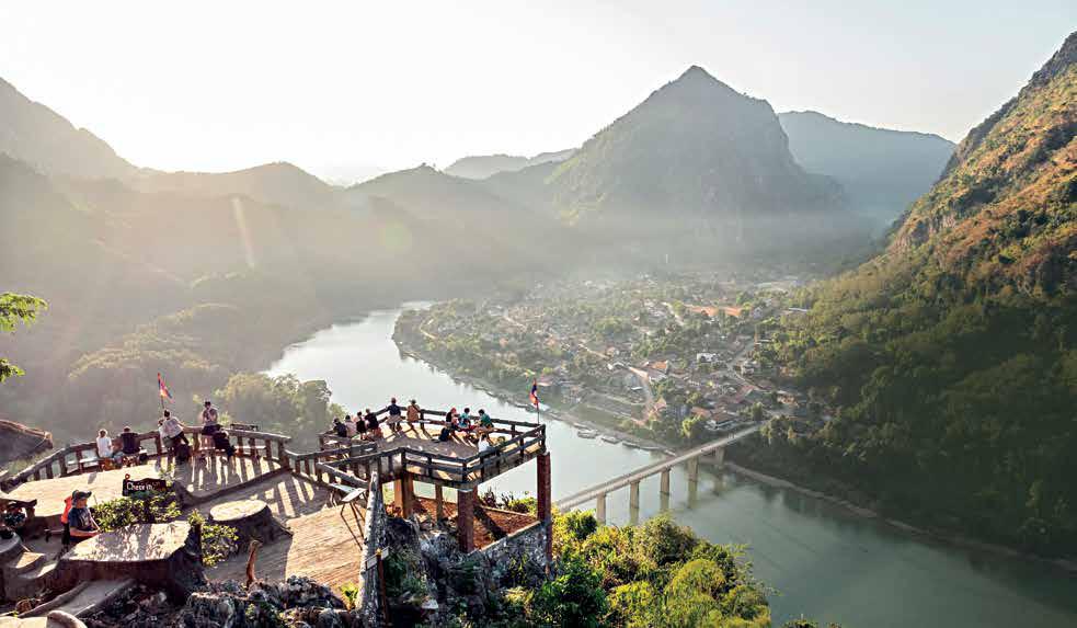 Drifting down the Mekong