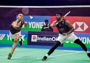 Satwik-Chirag battle into Rd 2, Treesa-Gayatri knocked out