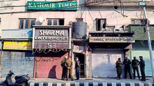 'Pressure tactic': NC, PDP slam raid at Kashmir Times'