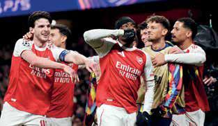 Gunners on fire against Bayern, Mbappe scores 3