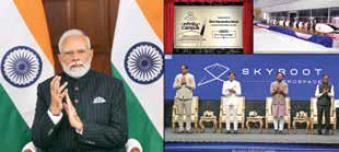PM unveils Skyroot's 1st orbital rocket Vikram I, opens new Infinity Campus