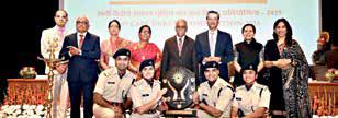 FOR 12TH CONSECUTIVE YEAR CISF retains CAPFs NHRC Debate Competition Trophy 2025