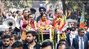 MCD bypoll: Charged campaigning ends, parties brace for voting day
