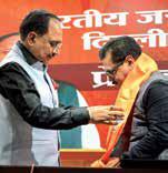Setback for AAP as Rajesh Gupta joins BJP on MCD bypoll eve
