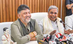 All is well: Siddaramaiah & DKS show united face