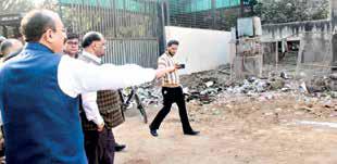 Min Sood conducts surprise inspection of garbage hotspots