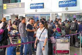 Chaos at airports for third straight day as IndiGo cancels over 550 flights