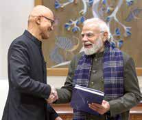 Microsoft's Satya Nadella meets PM Modi, commits $17.5 billion investment in India