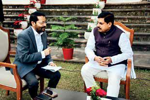 CM Yadav details MP's transition from extremism-free state to investment hub