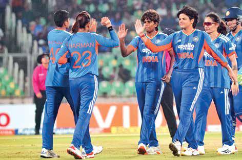 India’s high-five moment