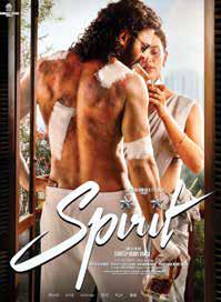 Poster of 'Spirit' unveiled, features Prabhas and Triptii Dimri