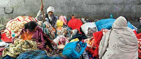 Outside AIIMS, patients brave winter nights for treatment
