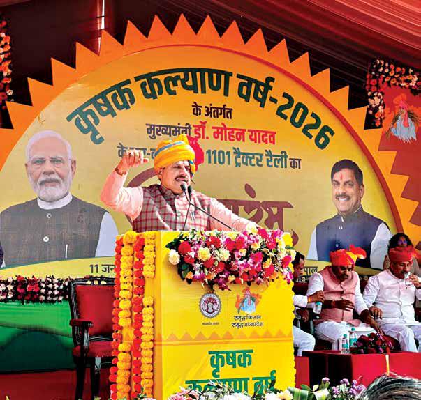 PROSPERITY FOR MADHYA PRADESH'S FARMERS