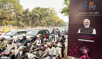 Traffic chaos grips Delhi as route diversions for AI Impact Summit disrupt daily commute