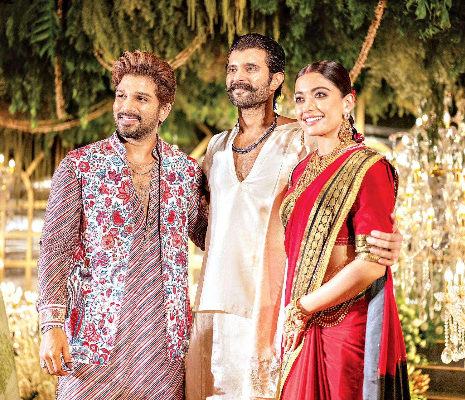 STAR POWER AT RASHMIKA-VIJAY WEDDING RECEPTION