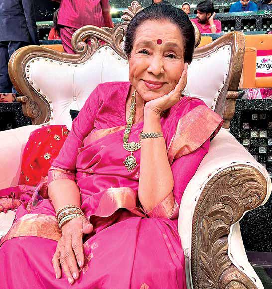 ASHA BHOSLE: THE MANY SHADES OF VERSATILITY