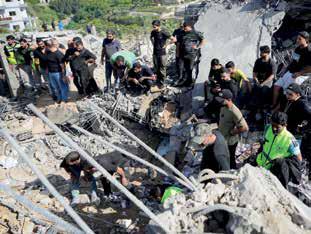 Israeli airstrikes kill 9 including three members of Lebanese army
