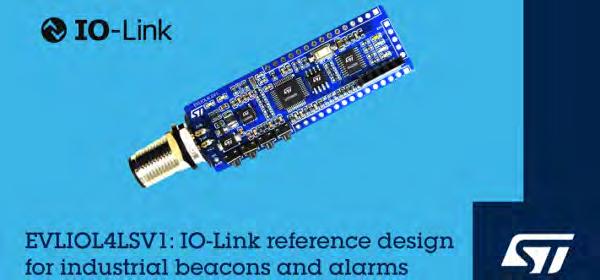 STMicroelectronics Unveils IO-Link Actuator Board for Industry