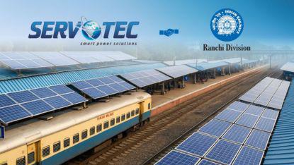 Servotech Wins 2.58MW Solar Rooftop Railway Project