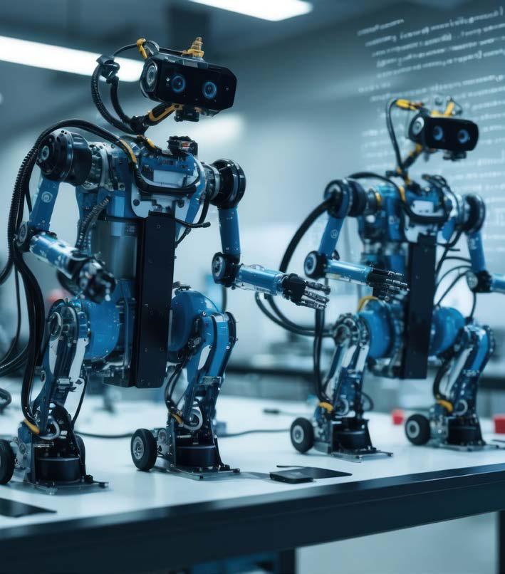 Breathing intelligence into humanoid robots through analog innovation