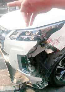 2 hurt in five-vehicle collision in San Juan