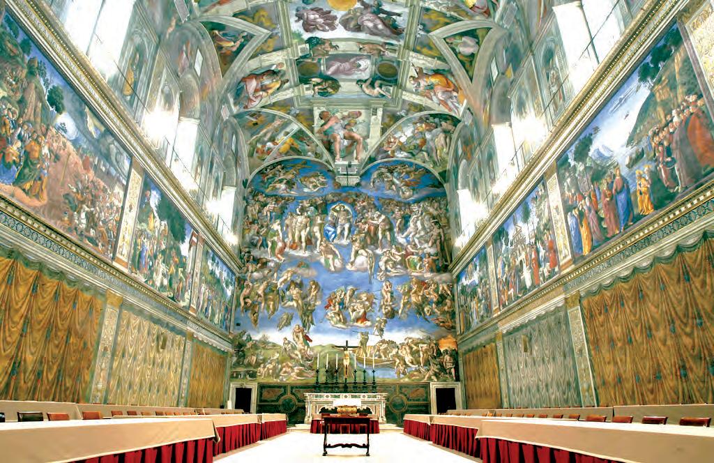 The Vatican closes the Sistine Chapel to the public and prepares for a papal conclave