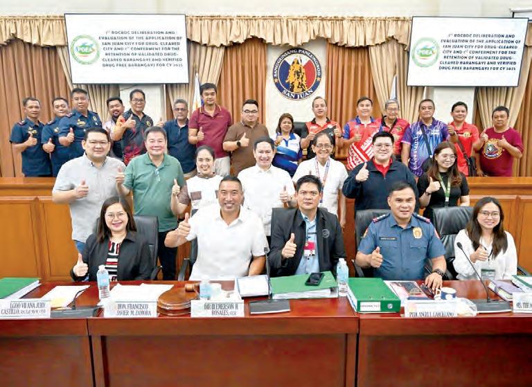 San Juan declared the first drug-cleared city in NCR