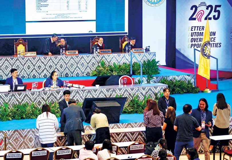 No partial proclamation of winning senators