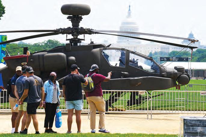 Army marks 250 years with parade that coincides with Trump's birthday