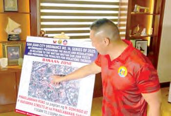 San Juan sets up 'basaan' zone, imposes liquor ban for Wattah! Wattah! Festival