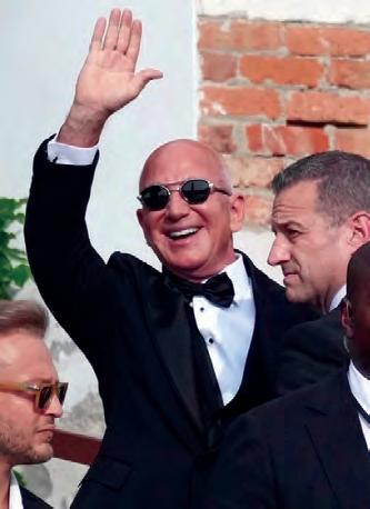 Bezos’ Venice wedding to Sánchez causes stir