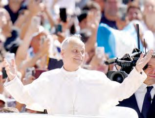 Pope speaks about childhood and early mornings as an altar boy