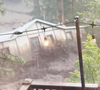 3 missing, house swept away as flash flooding hits New Mexico