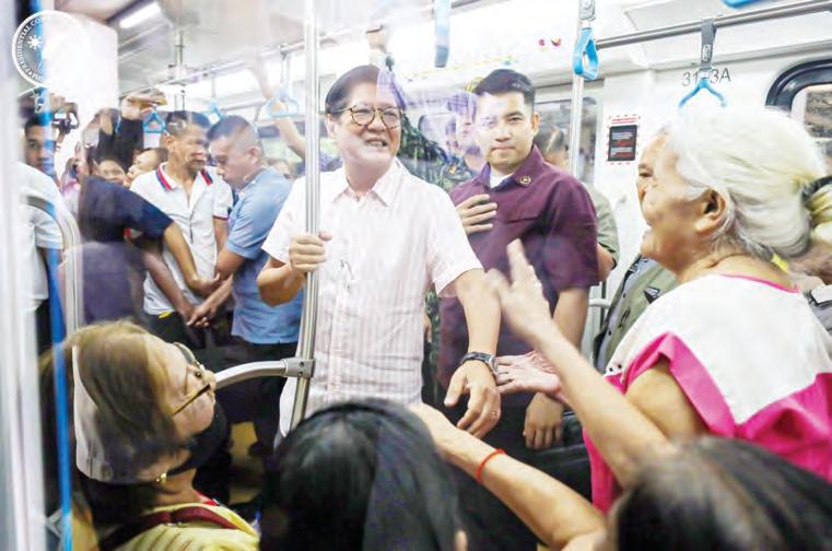 PBBM orders DOTr to expedite inspection of Dalian trains, improvements in LRT-1, -2, and MRT-3 stations