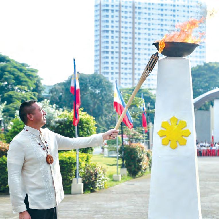 Mayor Francis honors Filipino heroism on 129th Pinaglabanan Day