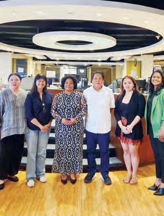 South African ambassador visits Manila Bulletin for cultural and diplomatic exchange