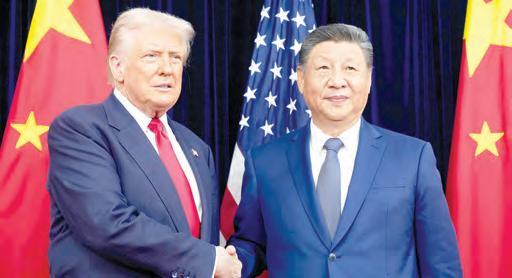 Trump cuts tariffs on China after meeting Xi in South Korea