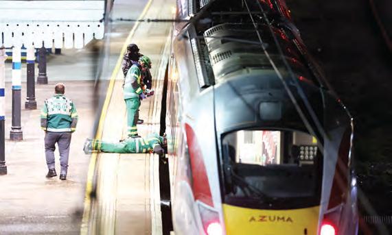 UK police say 10 people in hospital after train stabbing attack