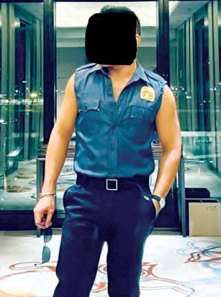 Man in hot water for dressing as a cop at Halloween party