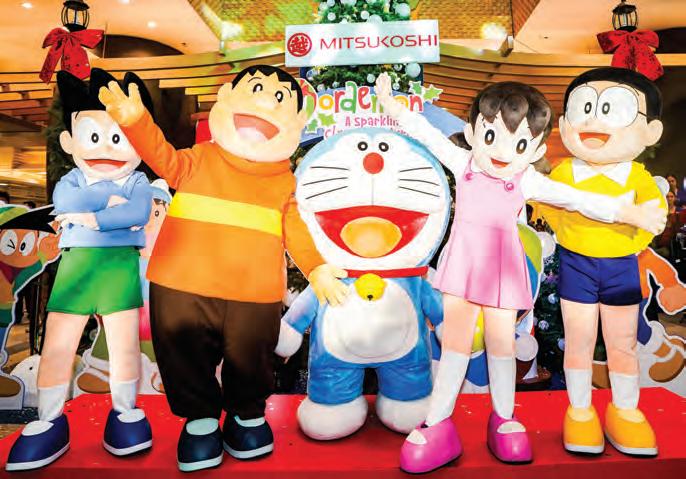 It's beginning to look a lot like a 'Doraemon' Christmas