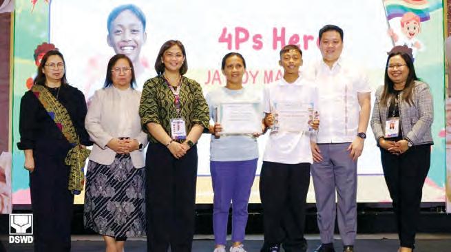 Cebuano teen hero who saved 50 people during 'Tino' among DSWD's 4Ps young achievers