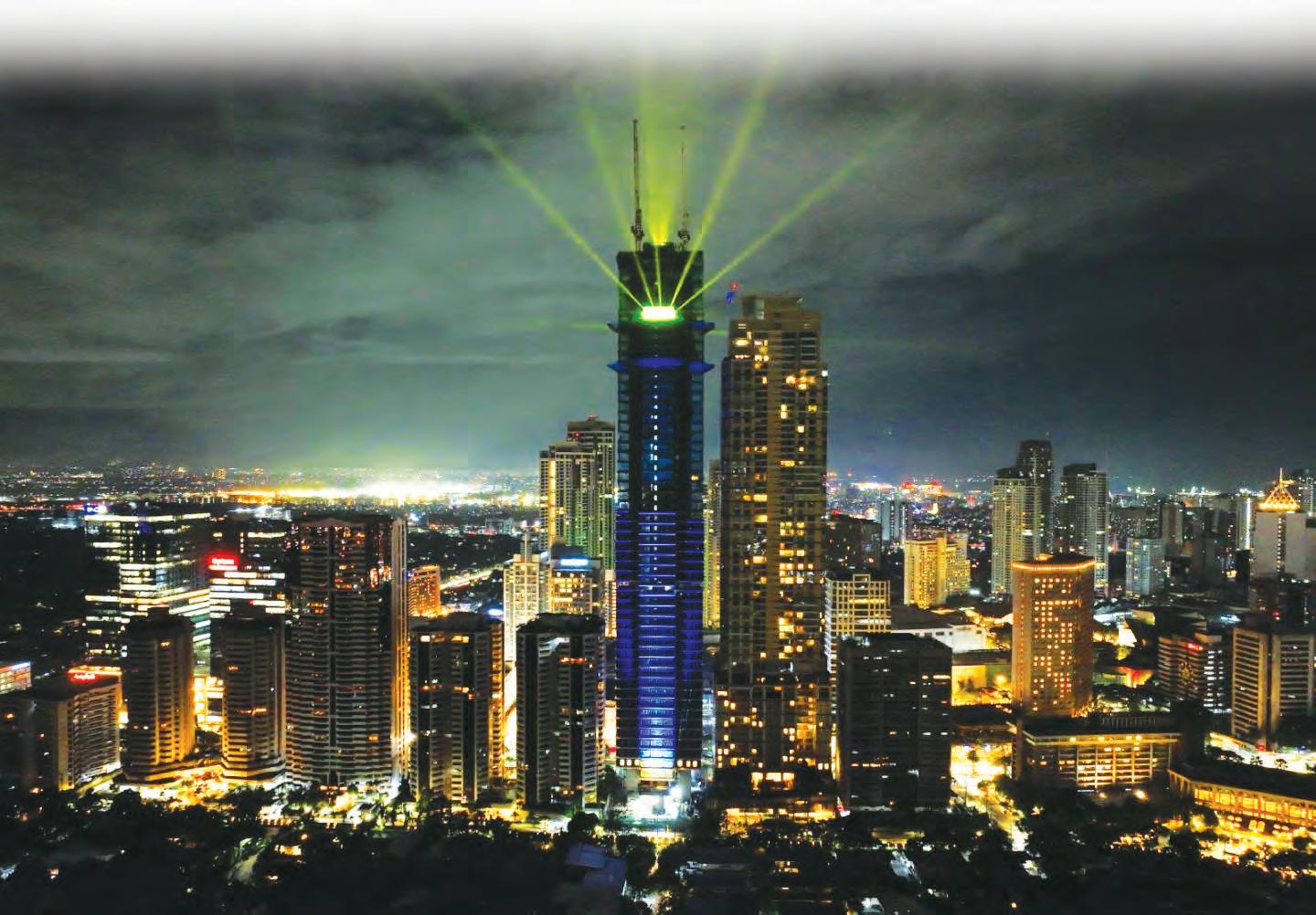 A new icon rises on the city skyline