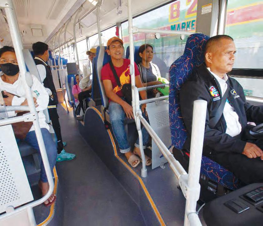 Davao City rolls out modern buses
