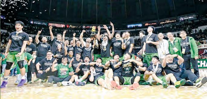DLSU, San Beda, UST reclaim glory