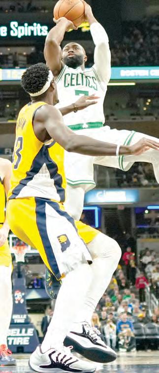 Celtics rain 3s on Pacers