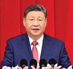 China's Xi hails nation's technological progress and renews pledge to take back Taiwan