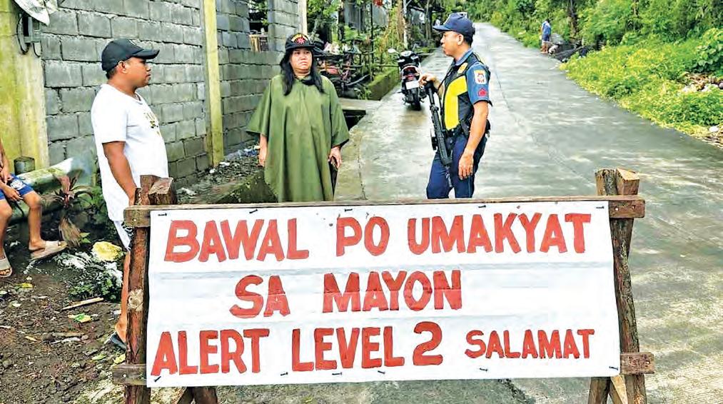 Public warned as Mayon shows increased unrest
