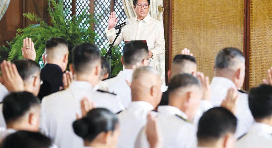 Safeguard public funds, Marcos tells AFP generals