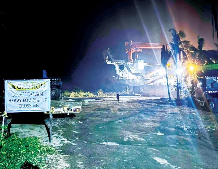 Leyte folk protest operation of massive mining equipment