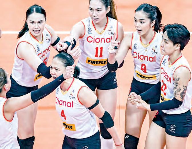 Streaks on the line as Cignal, Nxled clash